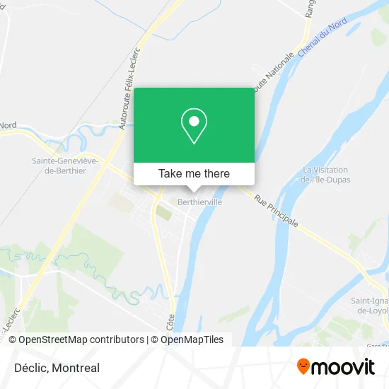 Déclic map