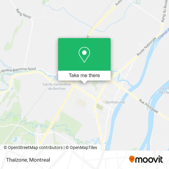 Thaïzone map