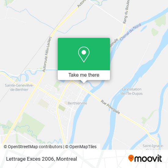Lettrage Exces 2006 map