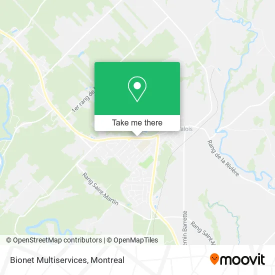 Bionet Multiservices map