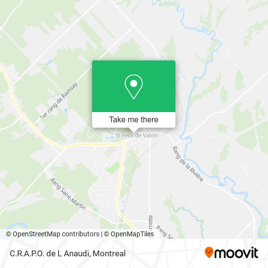 C.R.A.P.O. de L Anaudi map