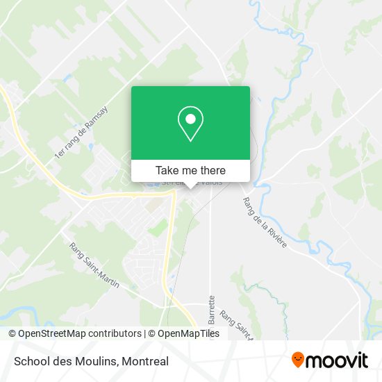 School des Moulins map