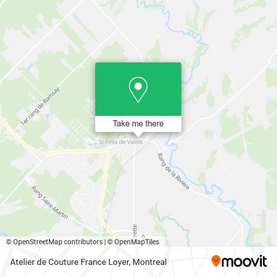 Atelier de Couture France Loyer map