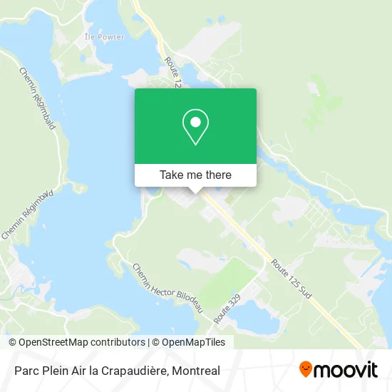 Parc Plein Air la Crapaudière map