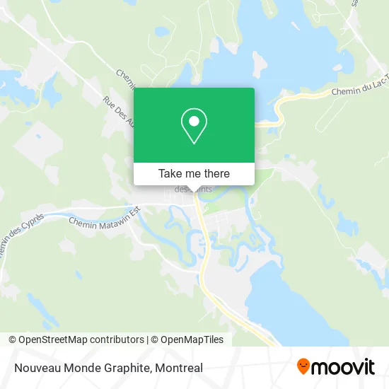 Nouveau Monde Graphite map