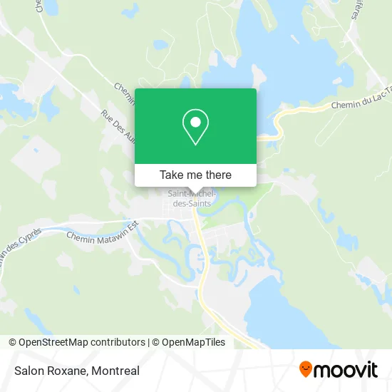 Salon Roxane map