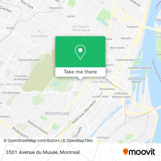 3501 Avenue du Musée map