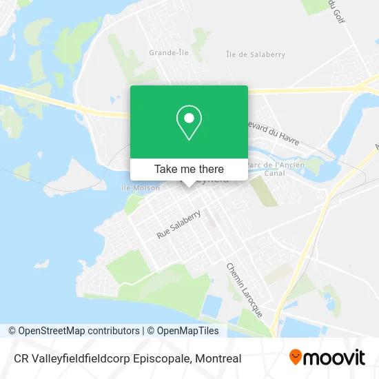 CR Valleyfieldfieldcorp Episcopale map