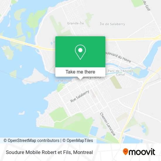 Soudure Mobile Robert et Fils map