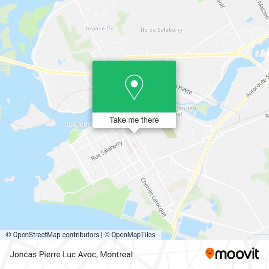 Joncas Pierre Luc Avoc map