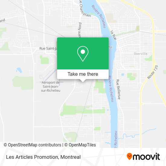 Les Articles Promotion map