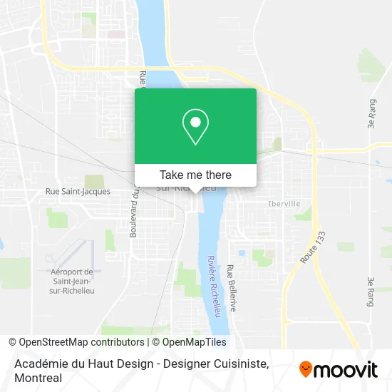 Académie du Haut Design - Designer Cuisiniste map