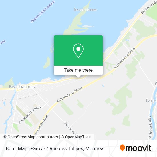 Boul. Maple-Grove / Rue des Tulipes map