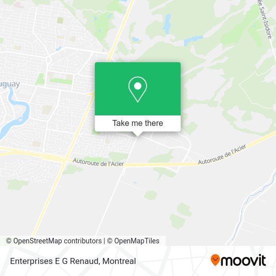 Enterprises E G Renaud map