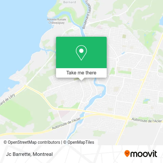 Jc Barrette map