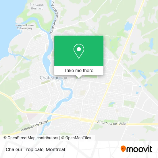 Chaleur Tropicale map