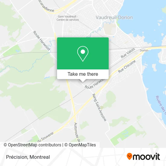 Précision map