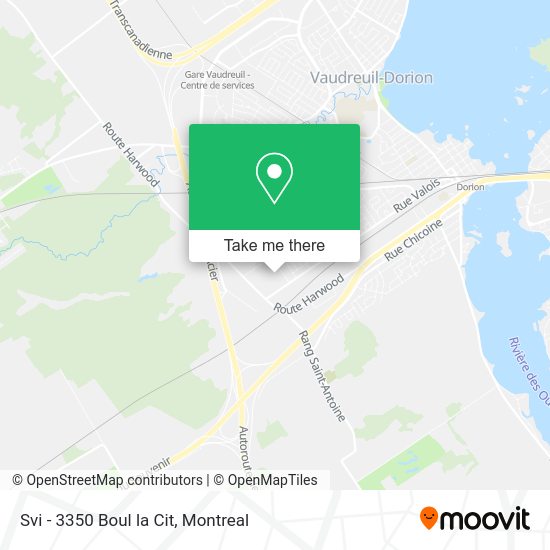 Svi - 3350 Boul la Cit map