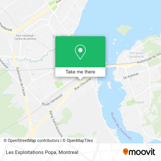 Les Exploitations Popa map