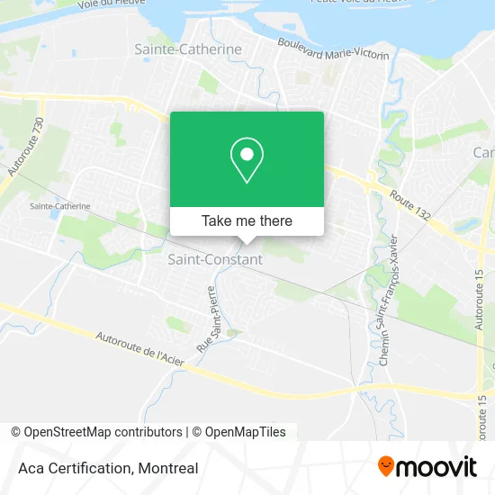 Aca Certification map