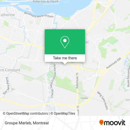 Groupe Marleb map