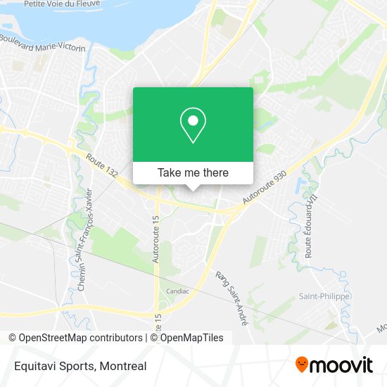 Equitavi Sports map