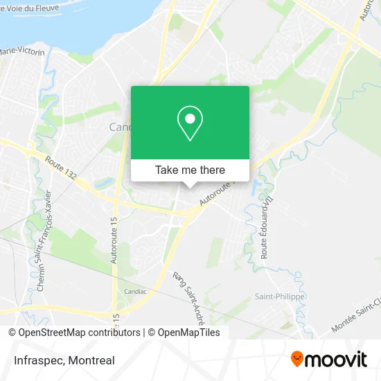 Infraspec map