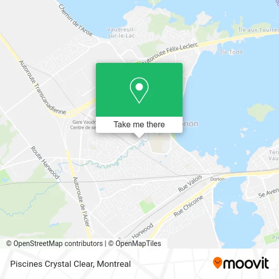 Piscines Crystal Clear map