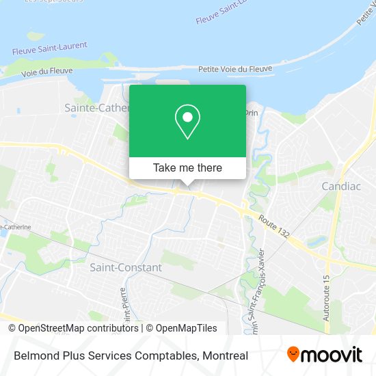 Belmond Plus Services Comptables map
