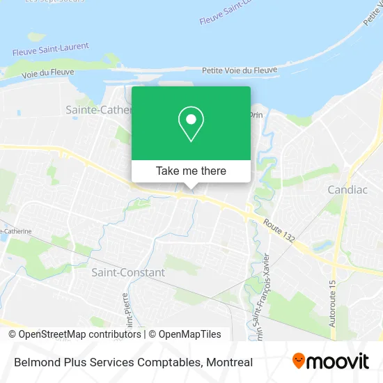 Belmond Plus Services Comptables map