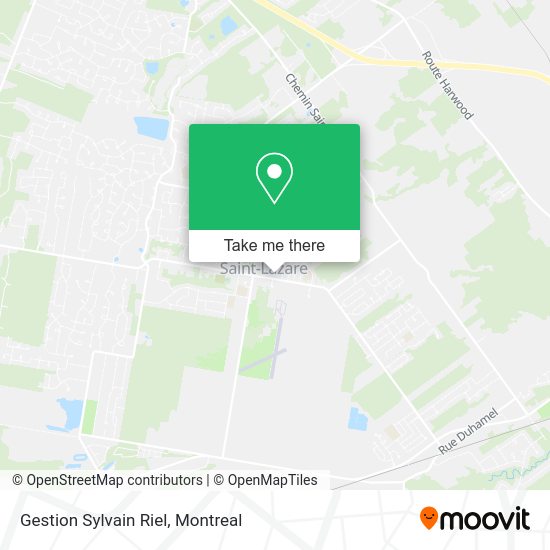 Gestion Sylvain Riel map