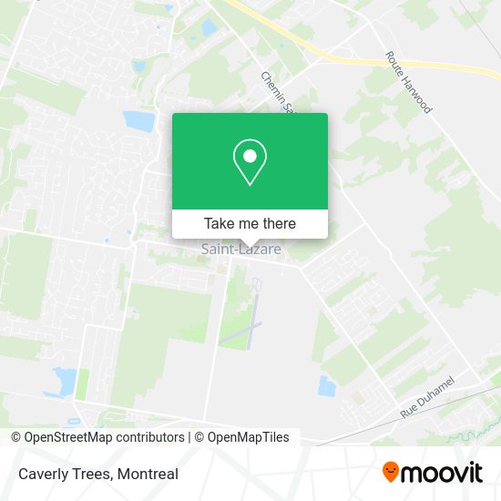 Caverly Trees map