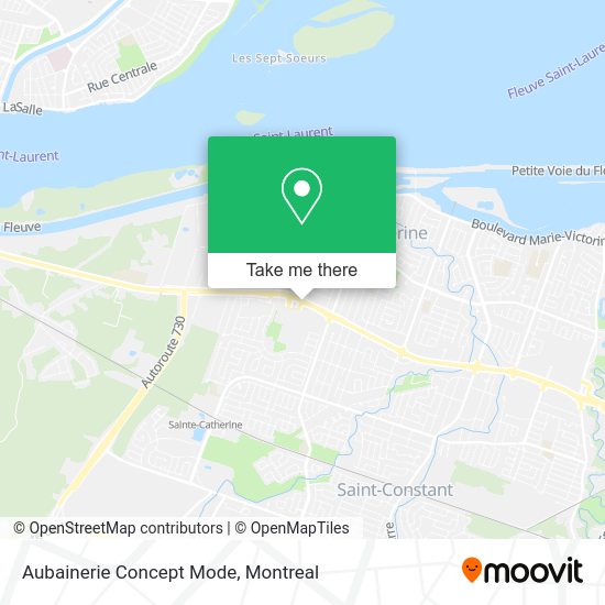 Aubainerie Concept Mode map