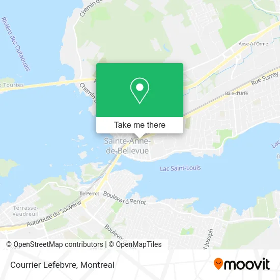 Courrier Lefebvre map