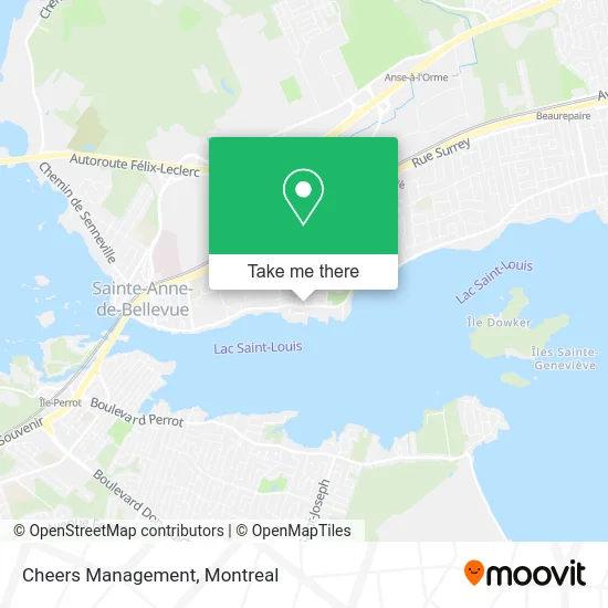 Cheers Management map