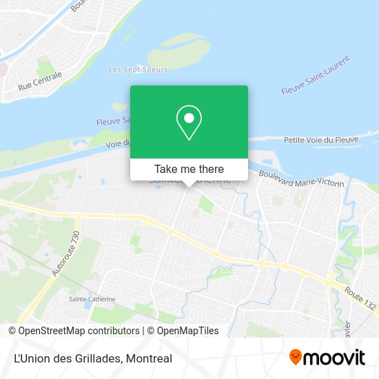 L'Union des Grillades map