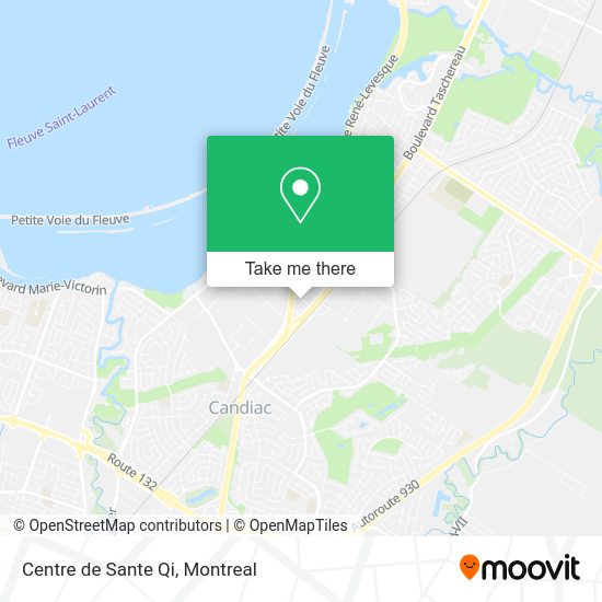 Centre de Sante Qi map