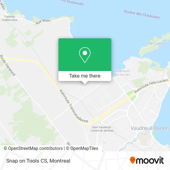 Snap on Tools CS map