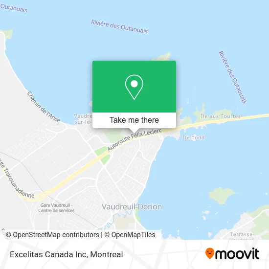 Excelitas Canada Inc map