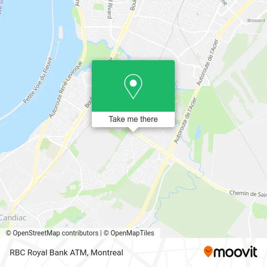 RBC Royal Bank ATM map