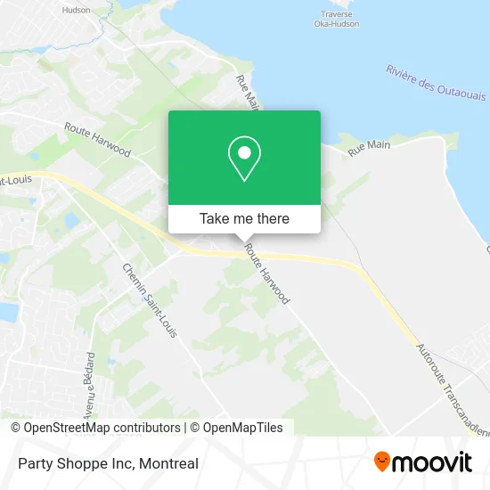 Party Shoppe Inc map