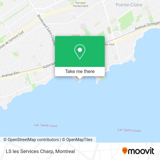 LS les Services Charp map