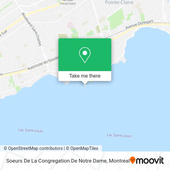 Soeurs De La Congregation De Notre Dame map