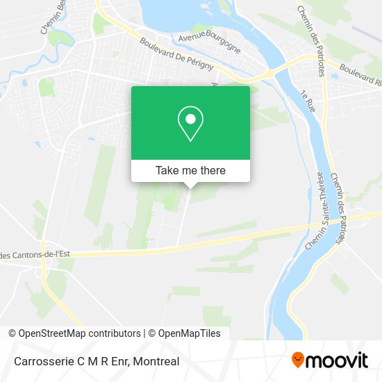 Carrosserie C M R Enr map