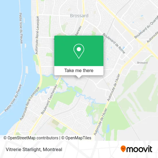 Vitrerie Starlight map