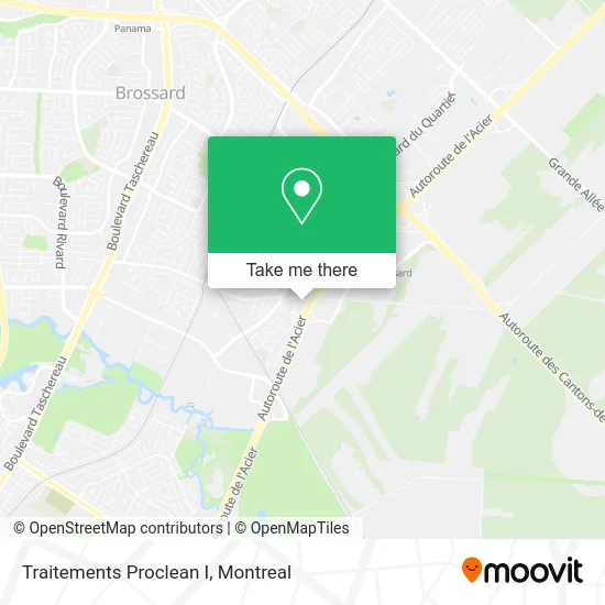 Traitements Proclean I map