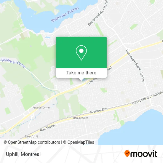 Uphill map