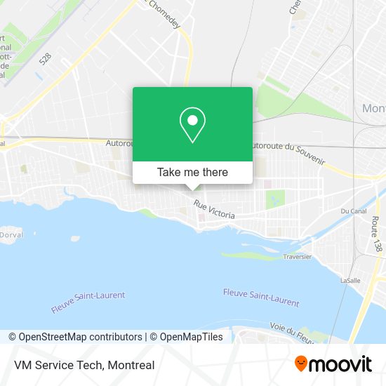VM Service Tech map