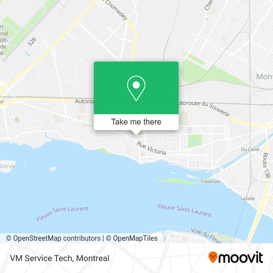 VM Service Tech map