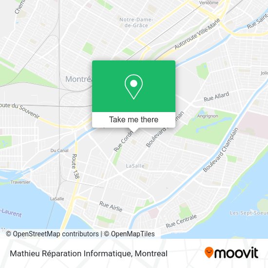 Mathieu Réparation Informatique map